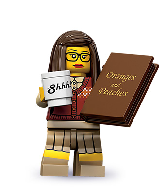 Librarian minifig