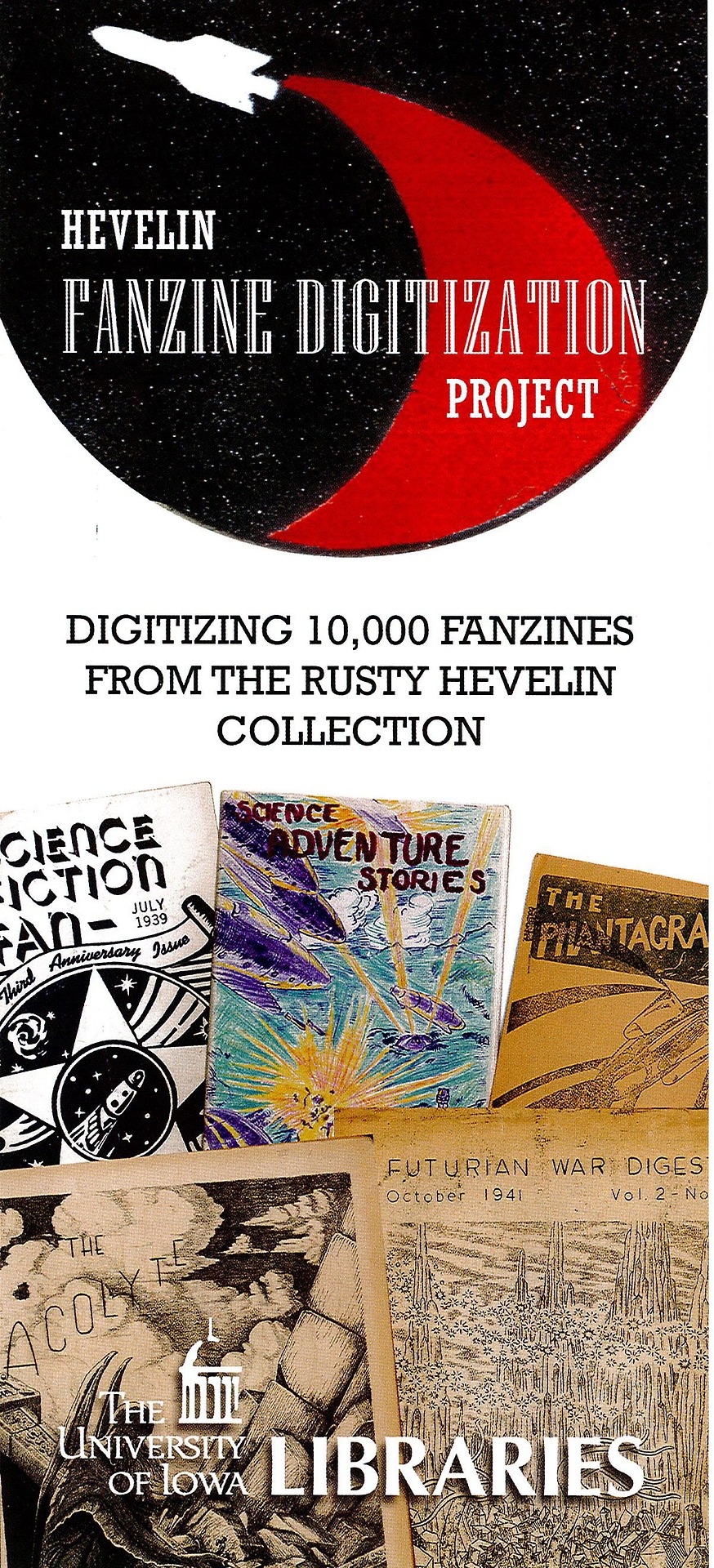 Univeristy of Iowa Libraries to digitize 10,000 Science Fiction fanzines
