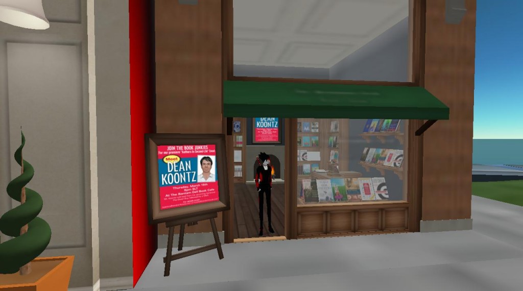 Dean Koontz in Second Life