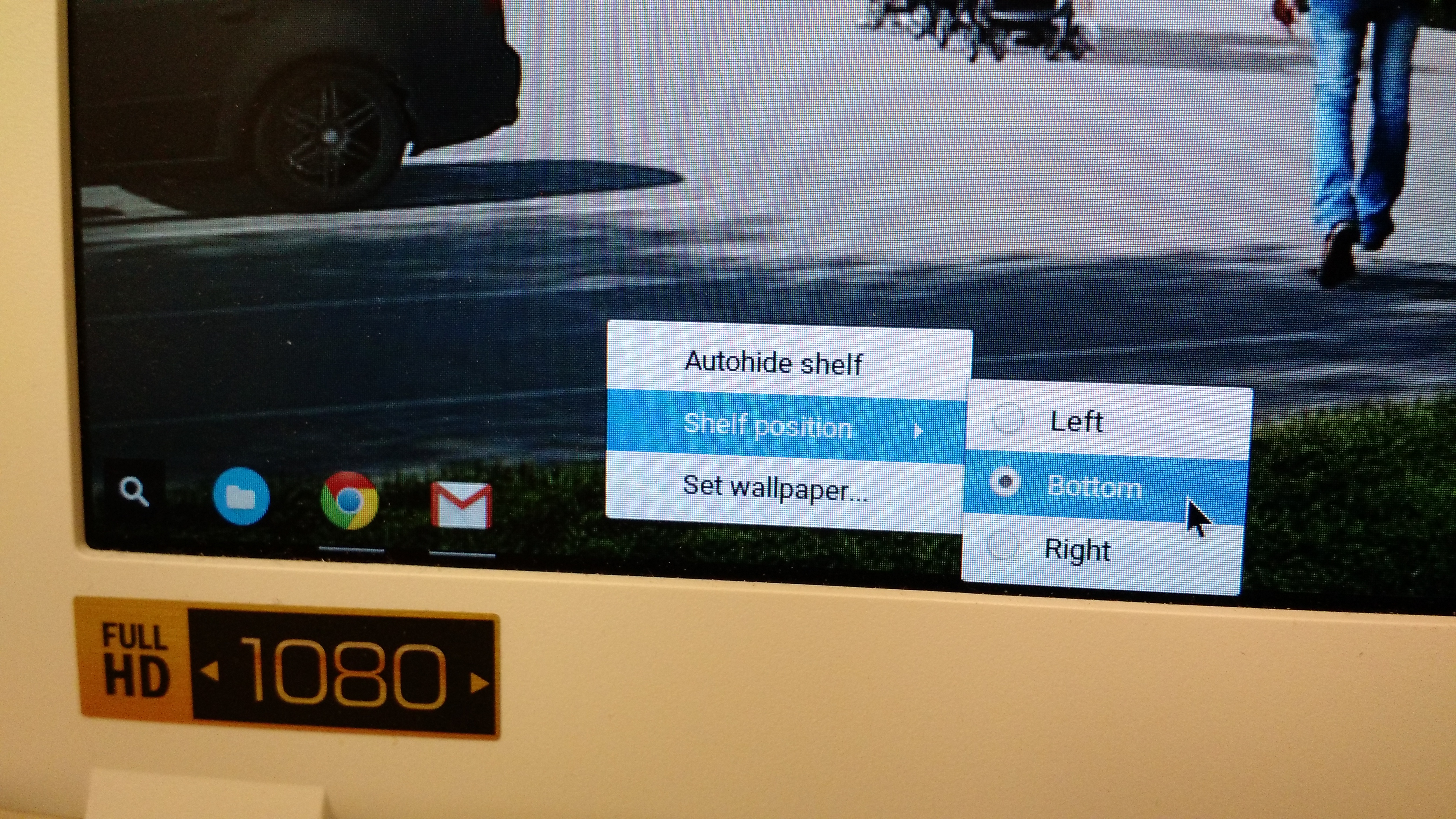 Tuesday Tech Tip: Relocate the Chrome OS shelf
