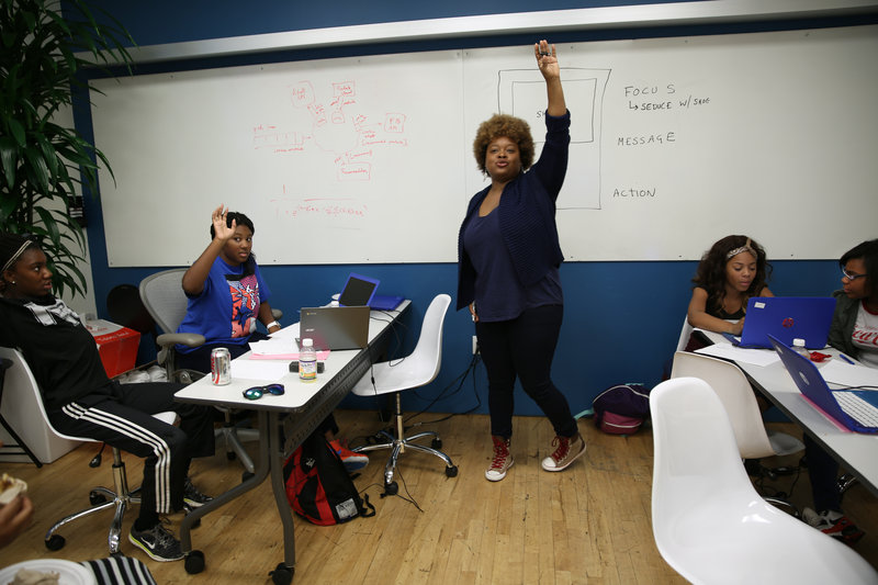 NPR: ‘Disrupting’ Tech’s Diversity Problem With A Code Camp For Girls Of Color