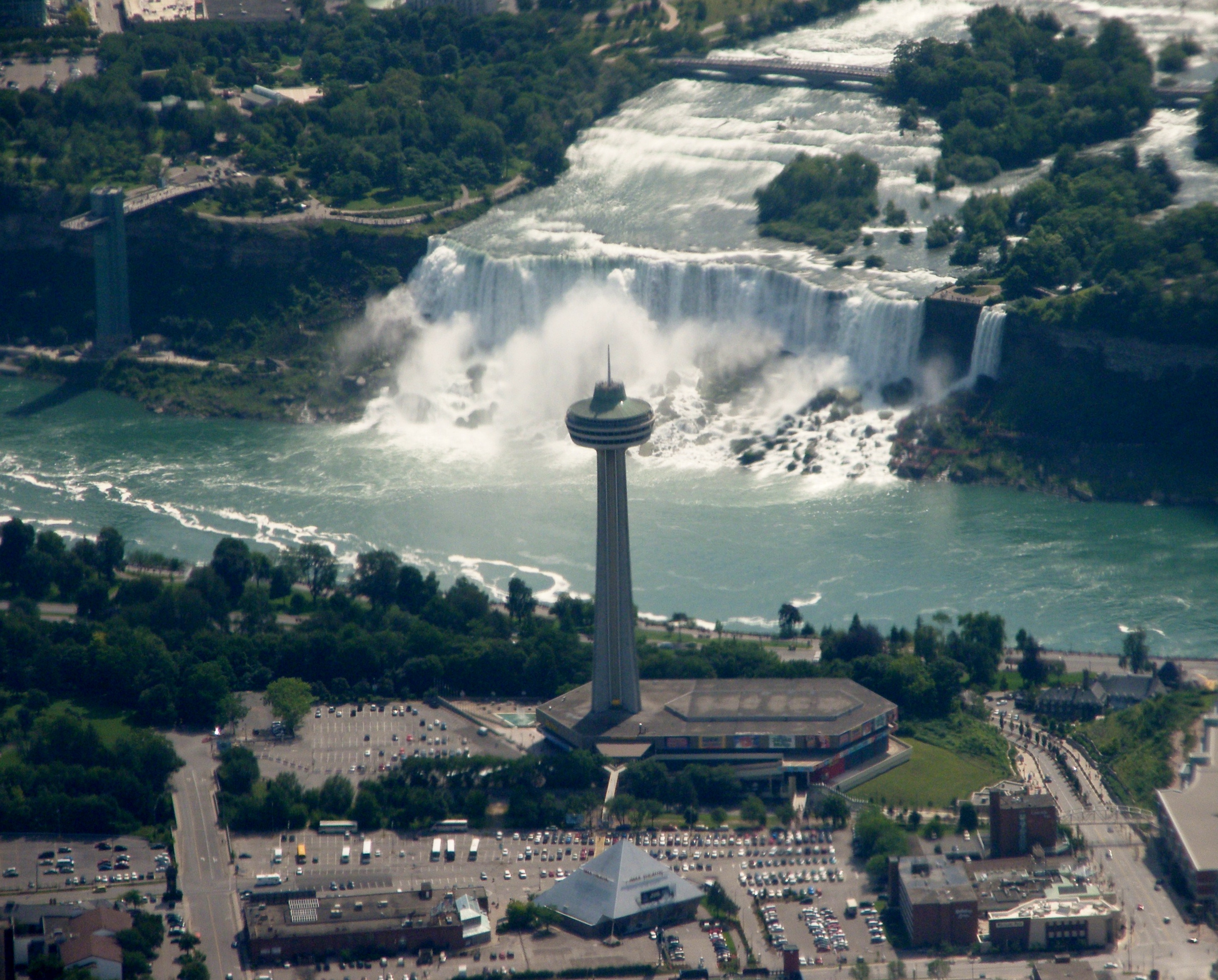 Throwback Thursday: Niagara Falls from a plane