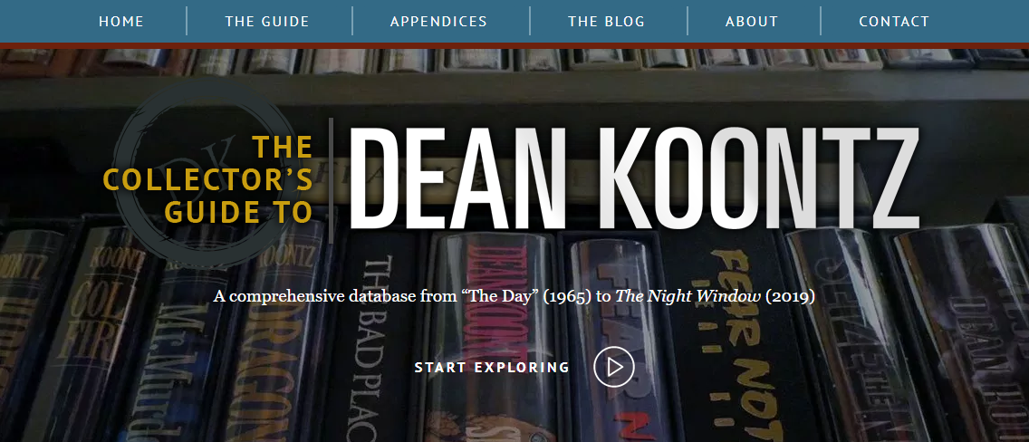 Throwback Thursday: The Collector’s Guide to Dean Koontz