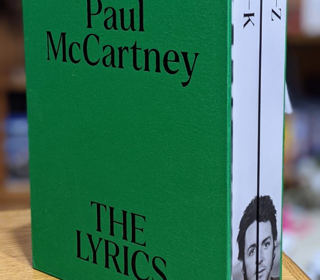 Friday Reads: Paul McCartney, The Lyrics