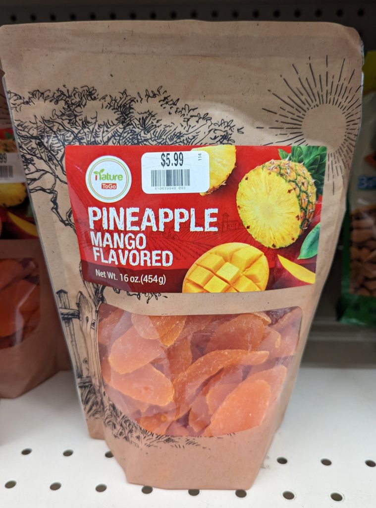 Pineapple flavored Mango