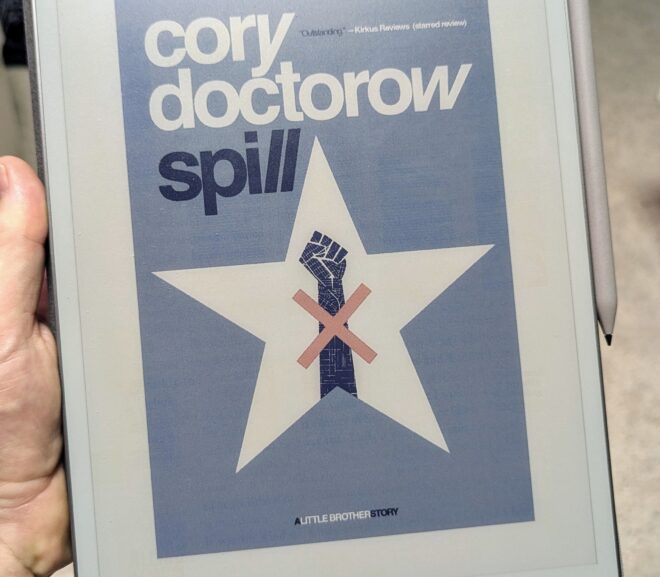 Friday Reads: Spill by Cory Doctorow