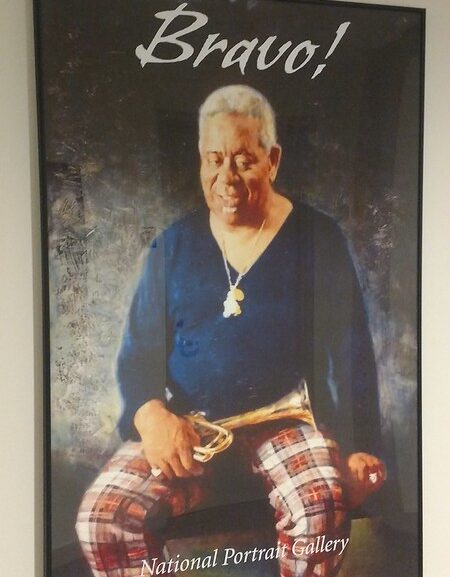 Throwback Thursday: Dizzy Gillespie, National Portrait Gallery