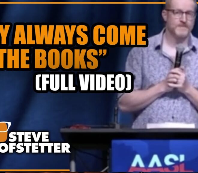 Steve Hofstetter: They Always Come For the Books