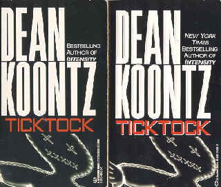 Two copies of Tick Tock by Dean Koontz