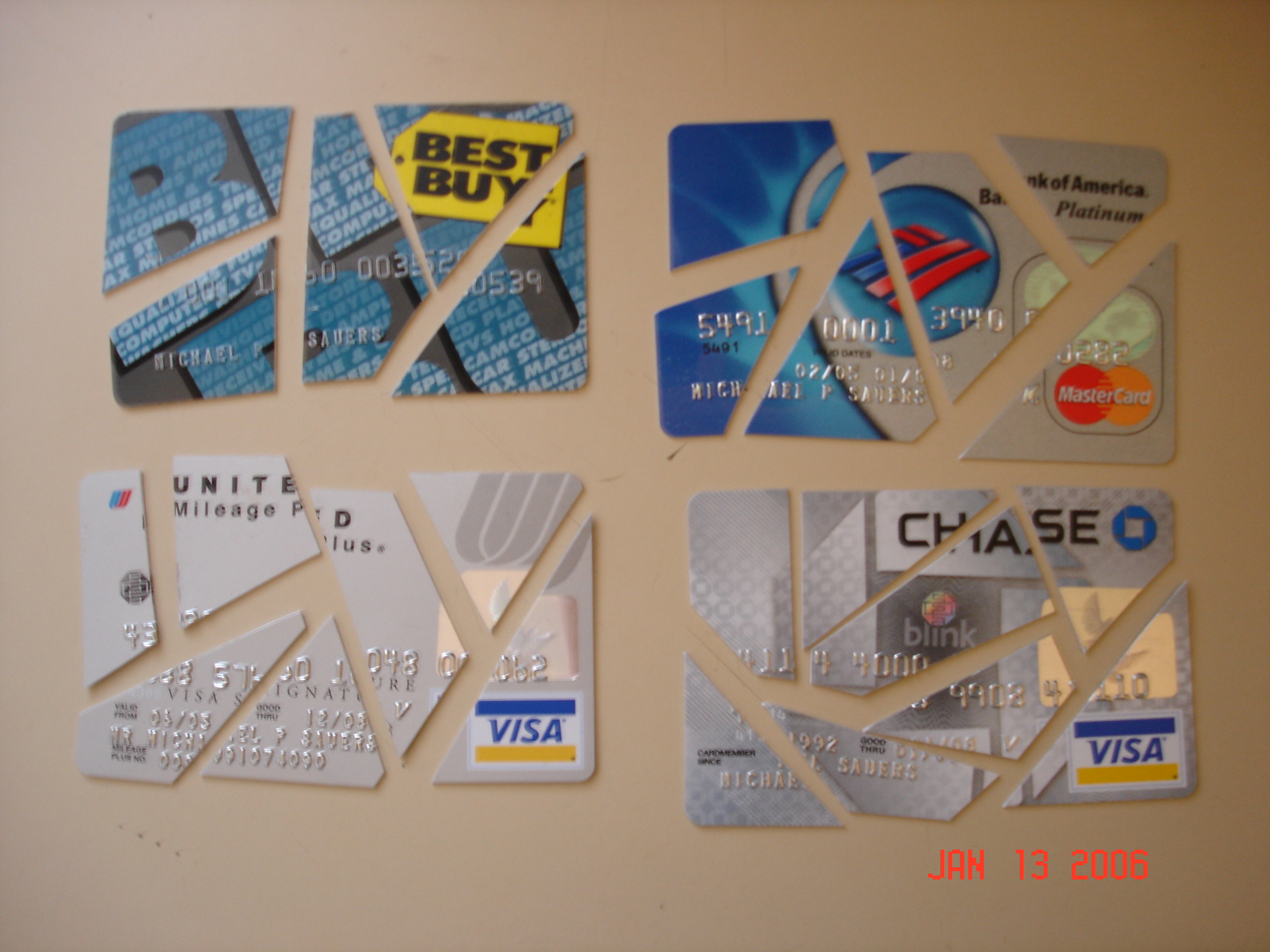 Throwback Thursday: No more credit cards