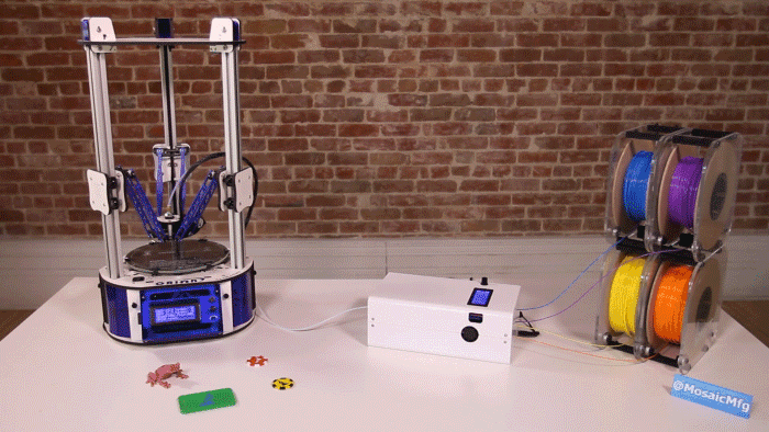 Turn Any 3D Printer into a Multi-Color, Multi-Material Machine