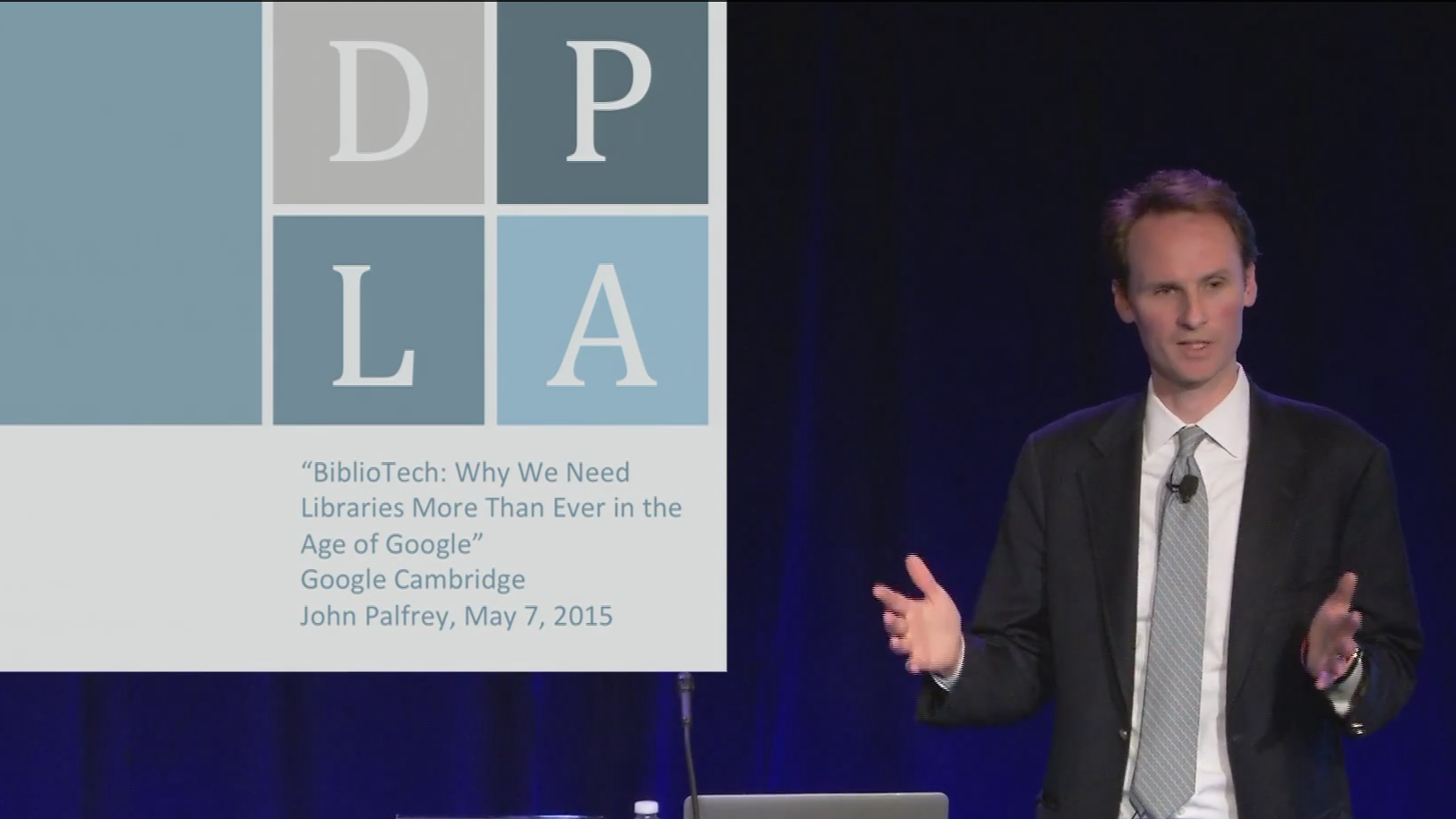 Friday Video: John Palfrey, “BiblioTech”