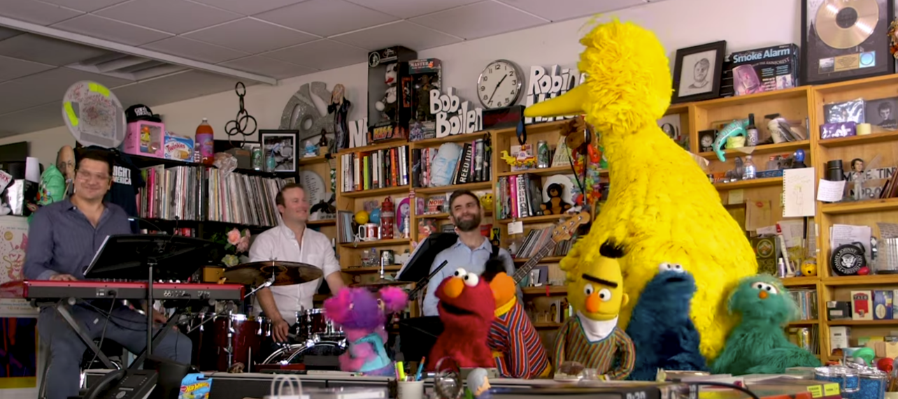 Friday Video: Sesame Street Tiny Desk Concert