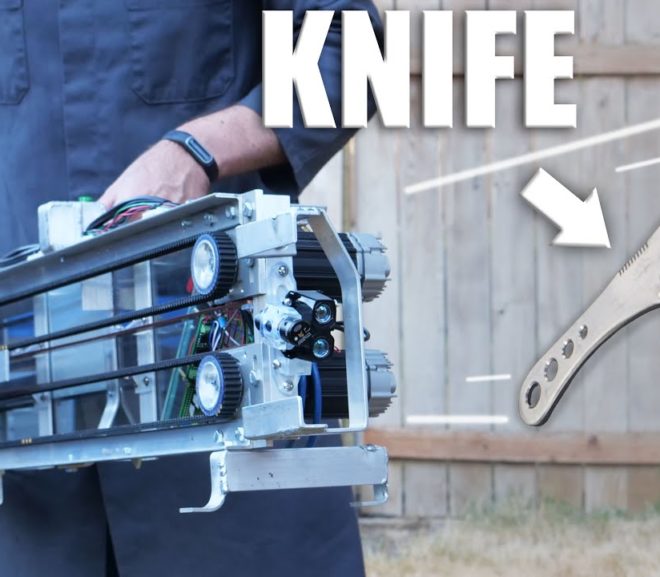 Friday Video: Knife Throwing Machine!