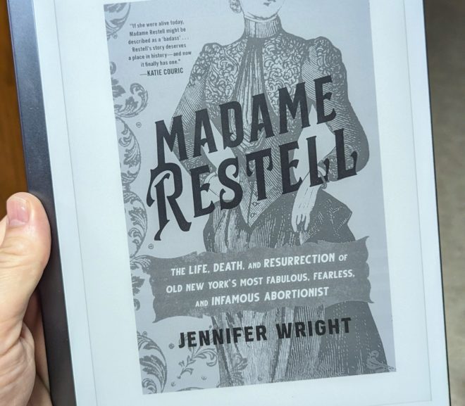 Friday Reads: Madame Restell by Jennifer Wright