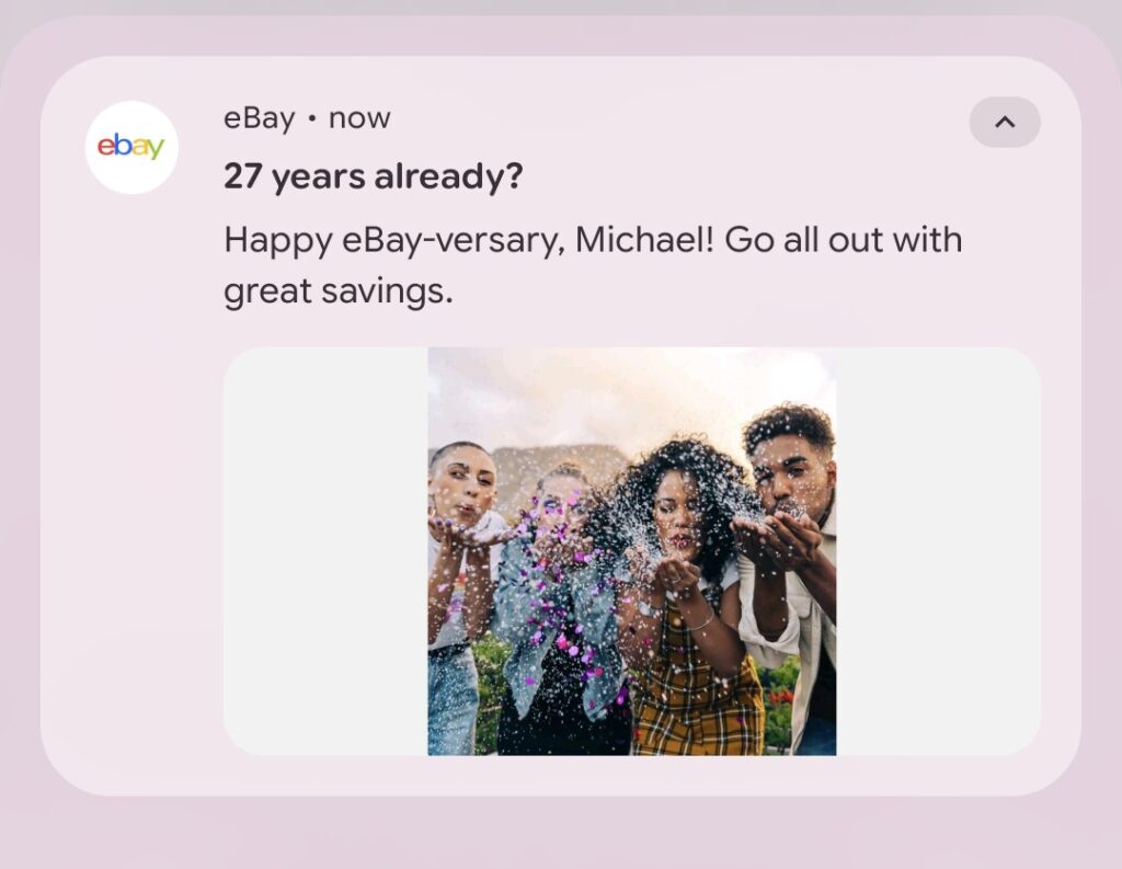 eBay-versary