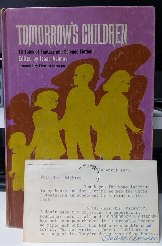 A note from Isaac Asimov