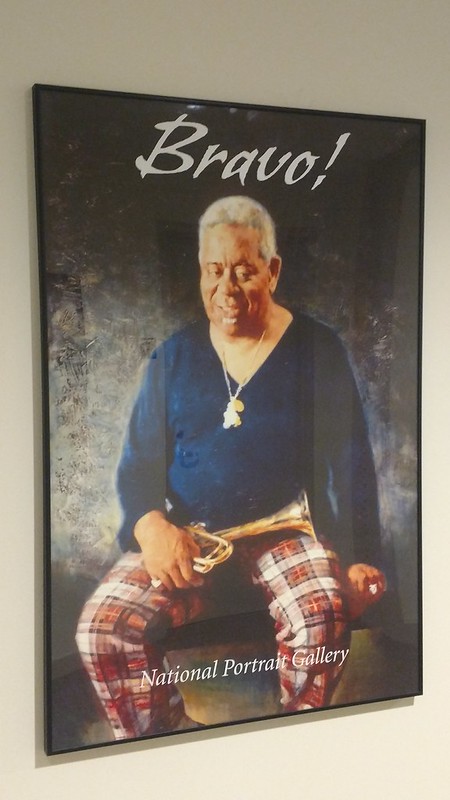 Dizzy Gillespie, National Portrait Gallery