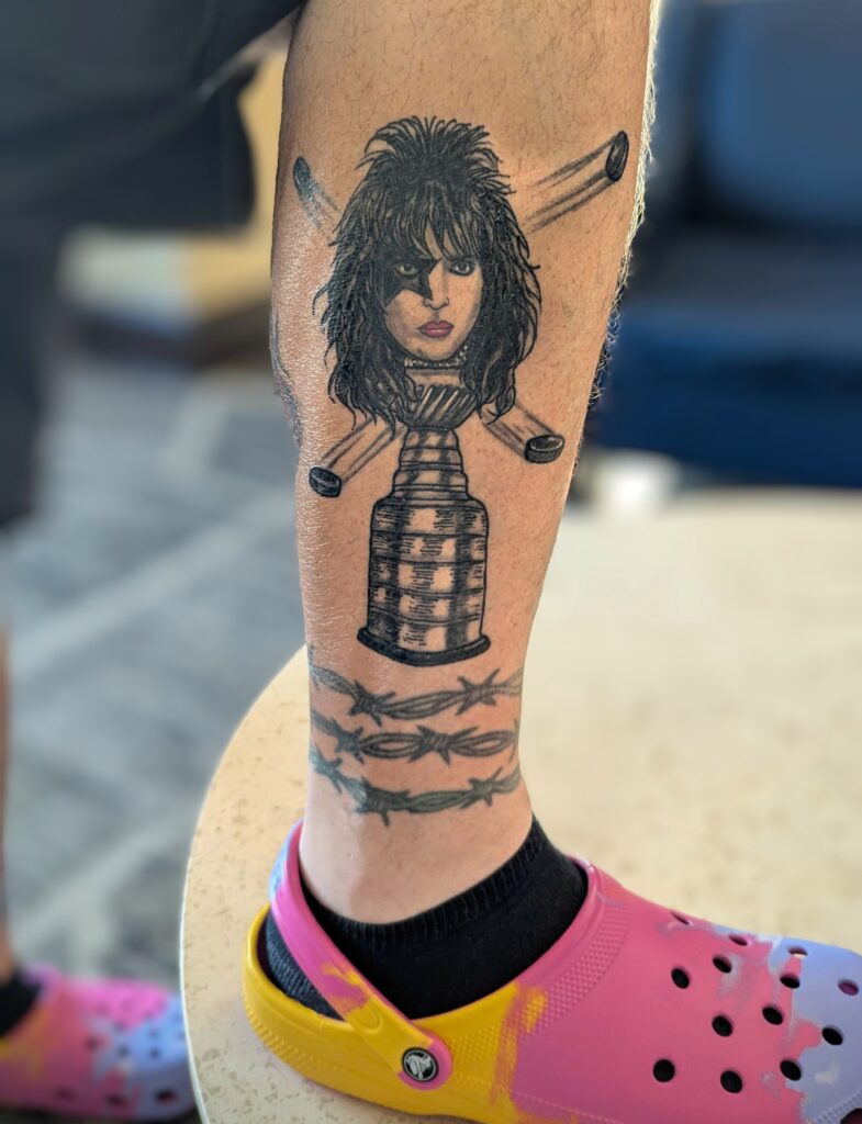 Paul Stanley Cup tattoo