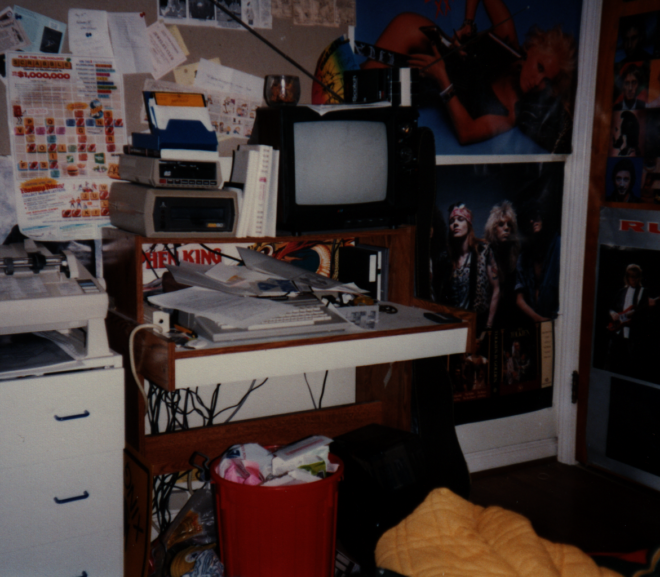 Throwback Thursday: Bedroom Computer, 1989