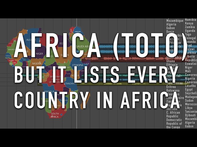 Africa (Toto)…but it lists every country in Africa