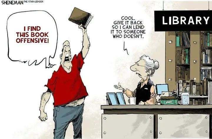 political cartoon